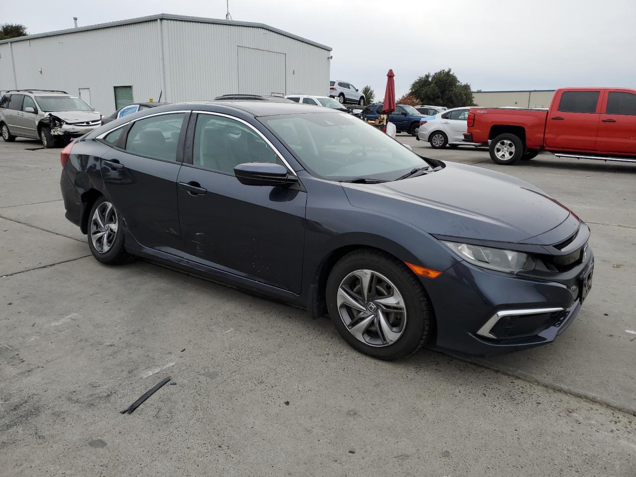 Lot #3029337723 2019 HONDA CIVIC LX