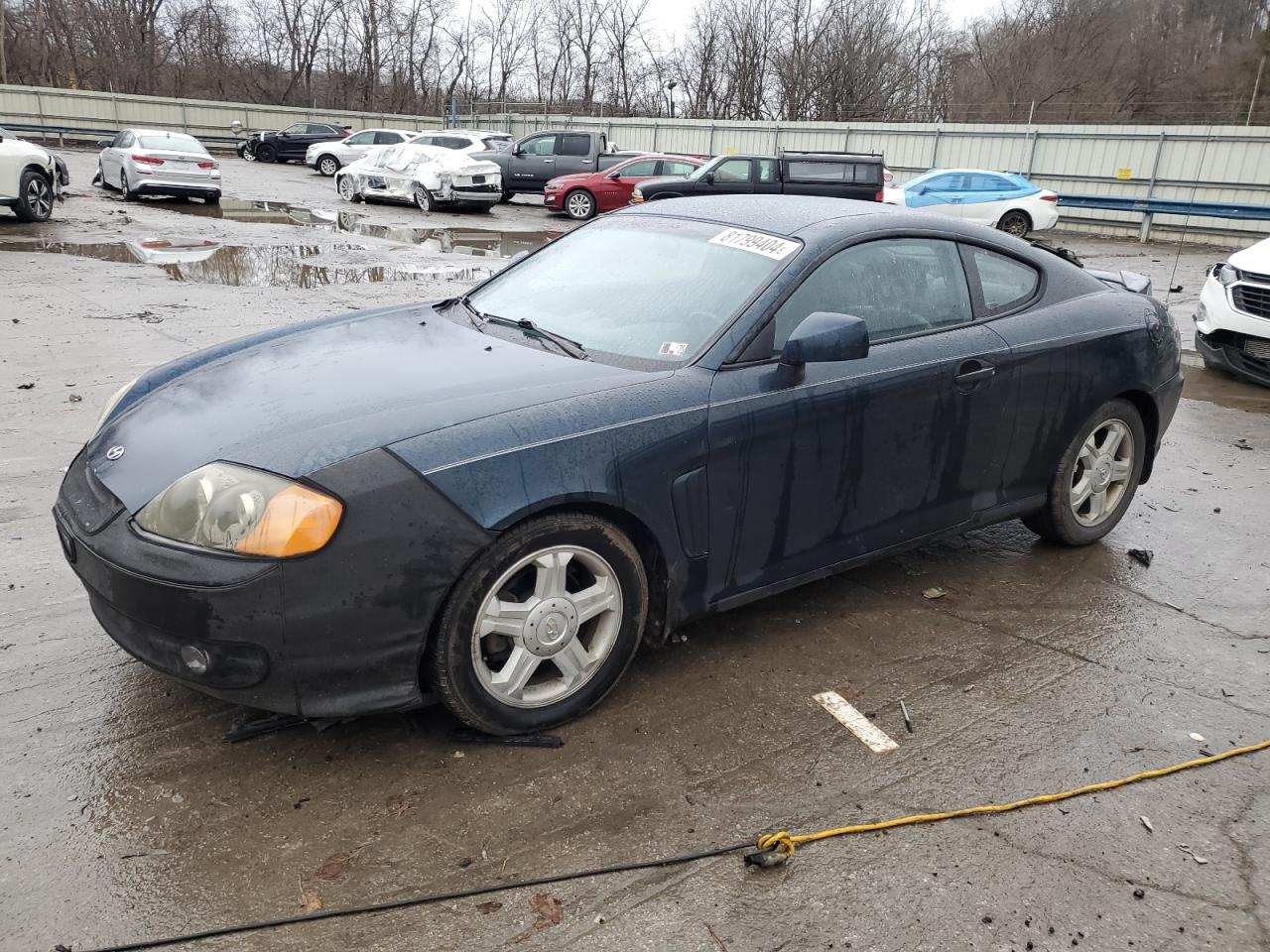 Lot #2996561784 2003 HYUNDAI TIBURON GT