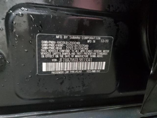 2020 SUBARU WRX STI LI - JF1VA2V60L9833041