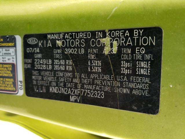 2015 KIA SOUL - KNDJN2A2XF7752323