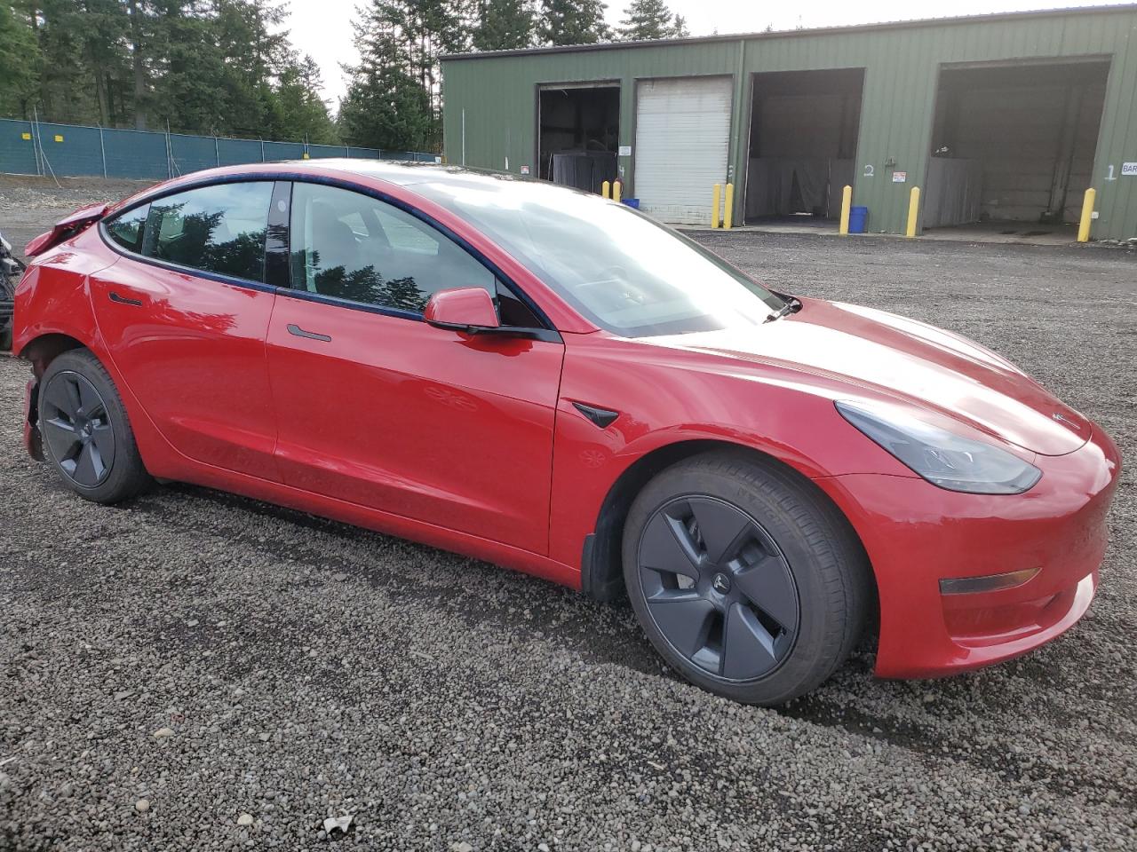 Lot #2986948972 2023 TESLA MODEL 3