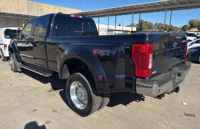 FORD F450 SUPER 2021 black  diesel 1FT8W4DT5MED90812 photo #4