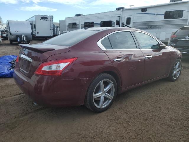 NISSAN MAXIMA S 2009 burgundy  gas 1N4AA51E89C855796 photo #4