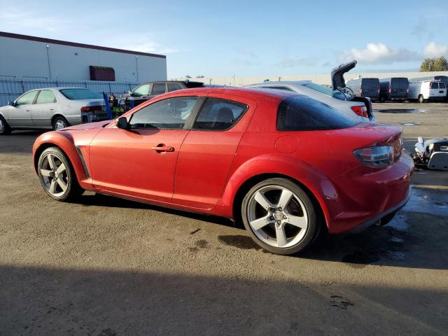 MAZDA RX8 2004 red  gas JM1FE173340103274 photo #3