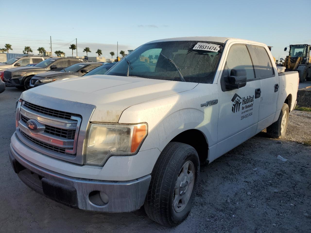 Lot #2950937040 2014 FORD F150 SUPER