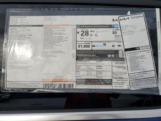 2025 KIA SPORTAGE E - 5XYK33DF2SG257481