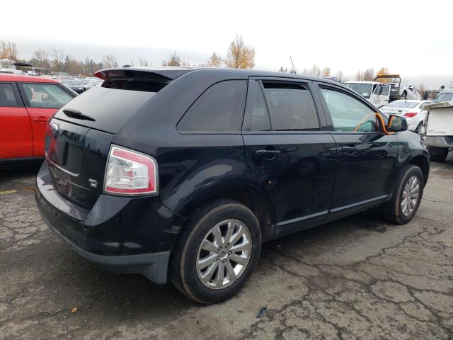 FORD EDGE SEL P 2007 black  gas 2FMDK49C67BA30656 photo #4