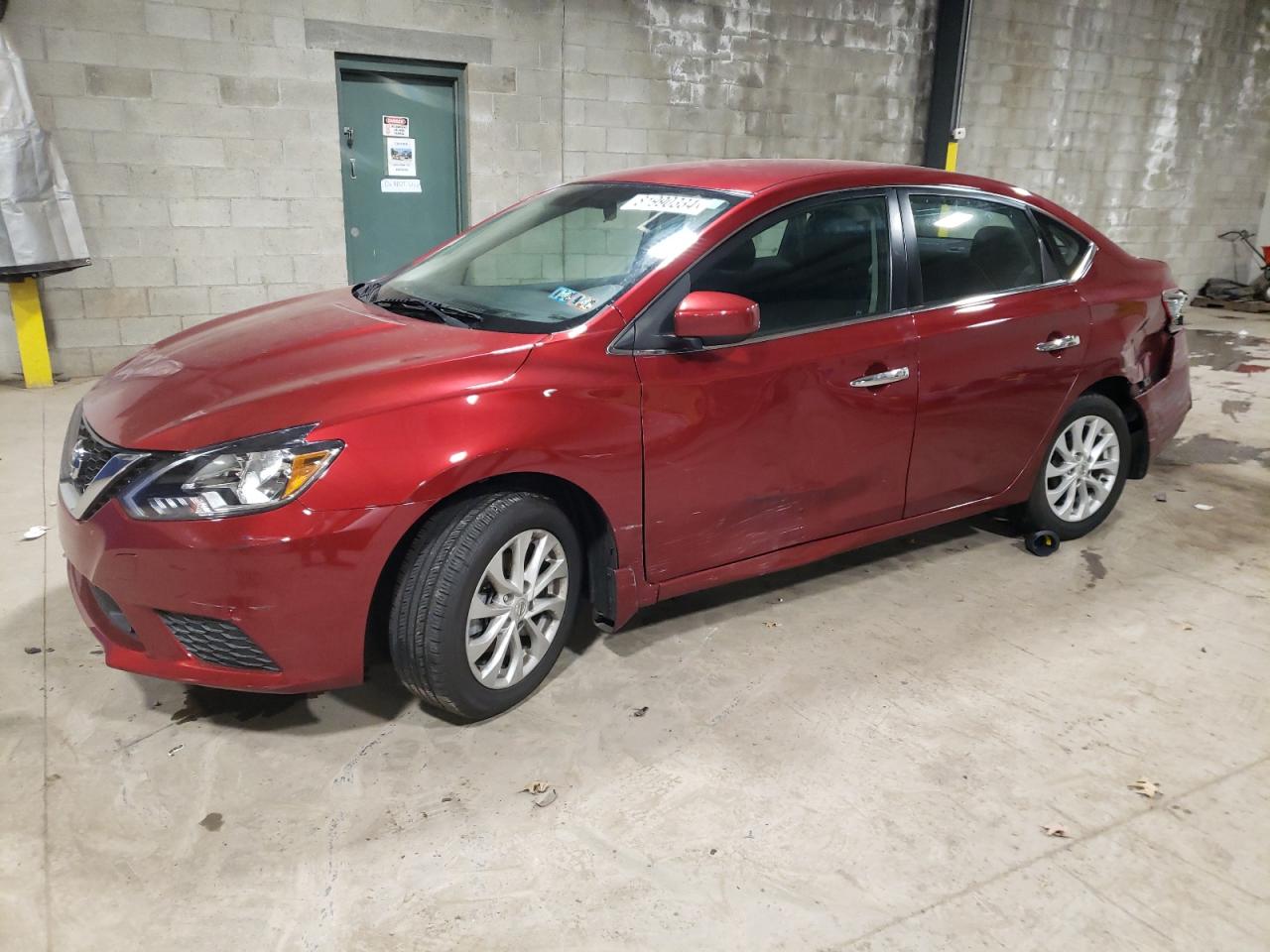 Lot #3050621175 2019 NISSAN SENTRA S