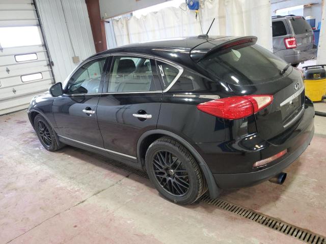 INFINITI EX35 BASE 2011 black station gas JN1AJ0HR4BM850765 photo #3