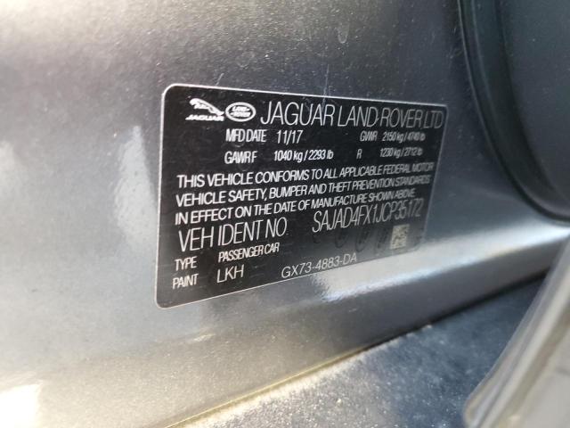2018 JAGUAR XE PREMIUM SAJAD4FX1JCP35172