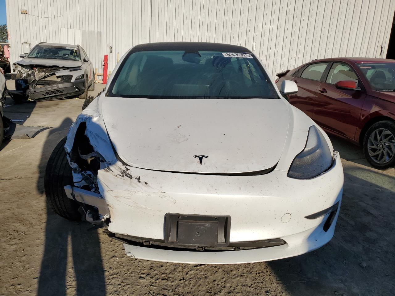 Lot #2962358017 2023 TESLA MODEL 3