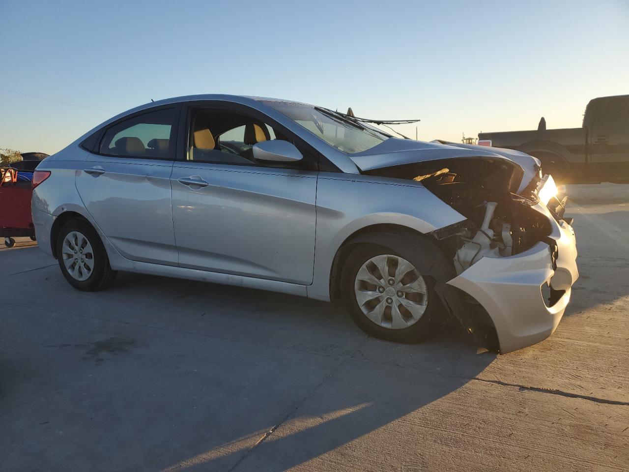 Lot #2996546553 2016 HYUNDAI ACCENT SE