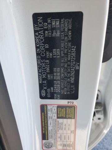 2016 KIA SOUL - KNDJN2A27G7258342