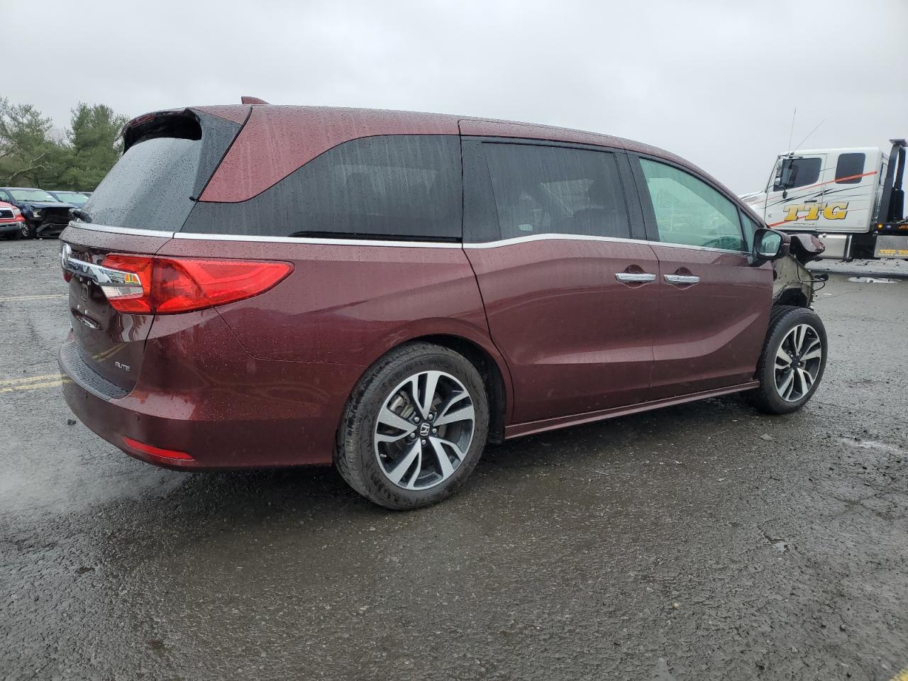 Lot #2993688176 2018 HONDA ODYSSEY EL