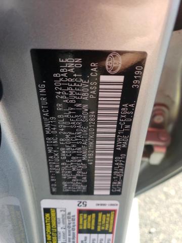 2019 TOYOTA CAMRY HYBR - 4T1B21HK7KU012894