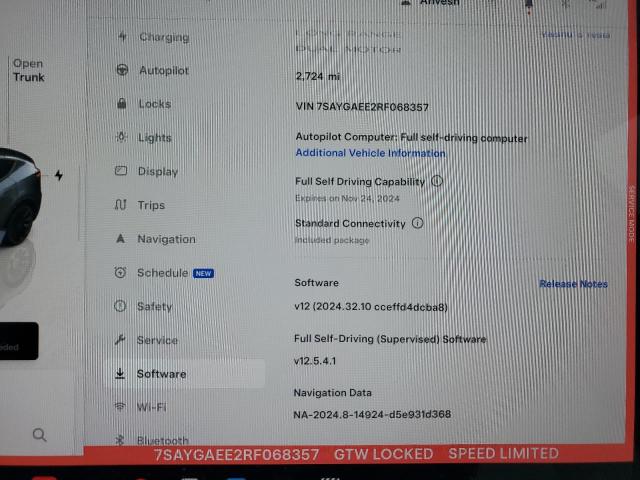 2024 TESLA MODEL Y - 7SAYGAEE2RF068357