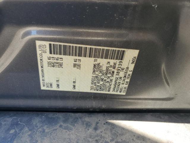 2016 NISSAN MAXIMA 3.5 - 1N4AA6APXGC389339