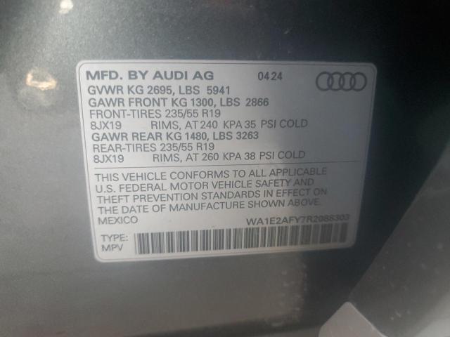 2024 AUDI Q5 E PREMI - WA1E2AFY7R2088303