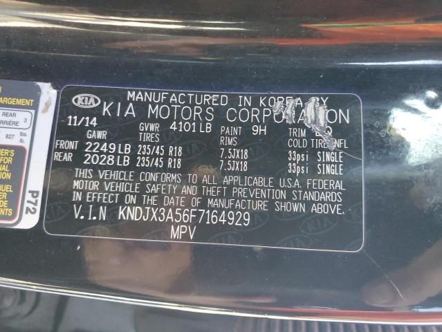 VIN KNDJX3A56F7164929 2015 KIA Soul, ! no.12