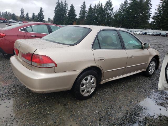 HONDA ACCORD EX 2002 gold  gas 1HGCG66802A107377 photo #4