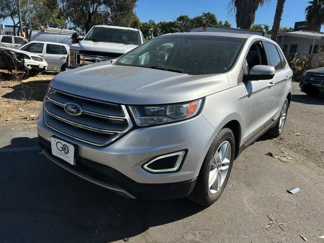 FORD EDGE SEL 2015 gray 4dr spor gas 2FMTK4J91FBC04062 photo #3