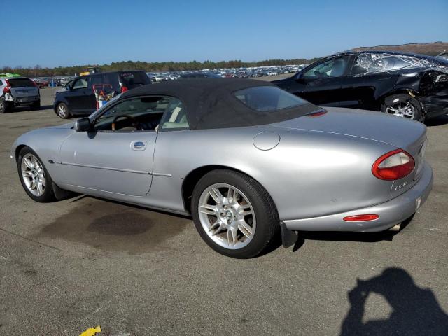 JAGUAR XK8 2000 silver  gas SAJJA42C3YNA01498 photo #3