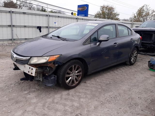 HONDA CIVIC EX 2012 gray  gas 19XFB2F82CE020811 photo #1