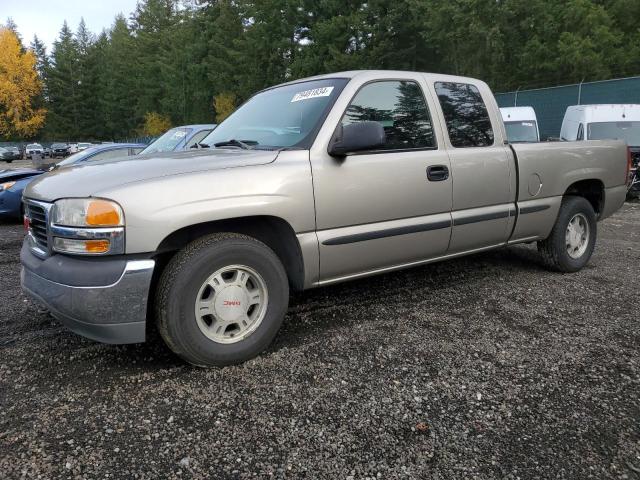 GMC NEW SIERRA 2002 tan 4dr ext gas 2GTEC19V621312669 photo #1