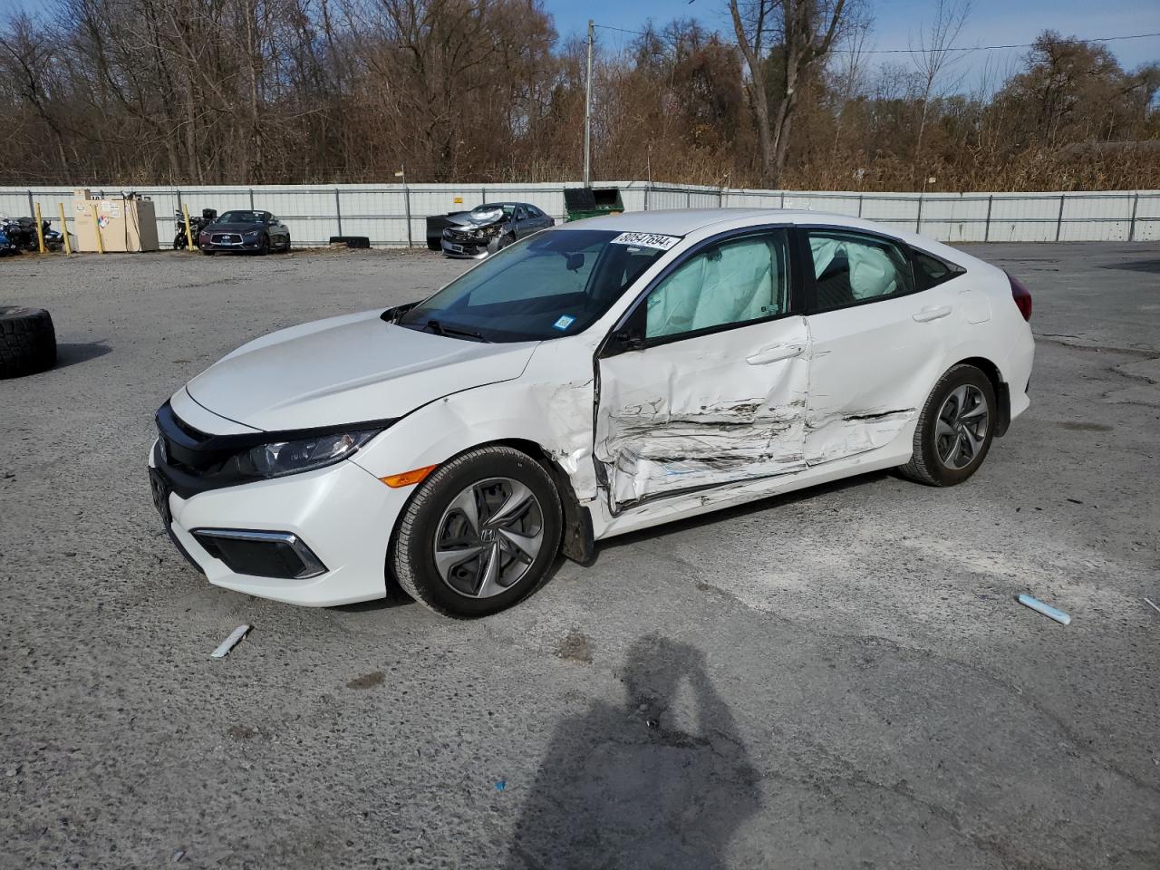 Lot #3034347086 2019 HONDA CIVIC LX