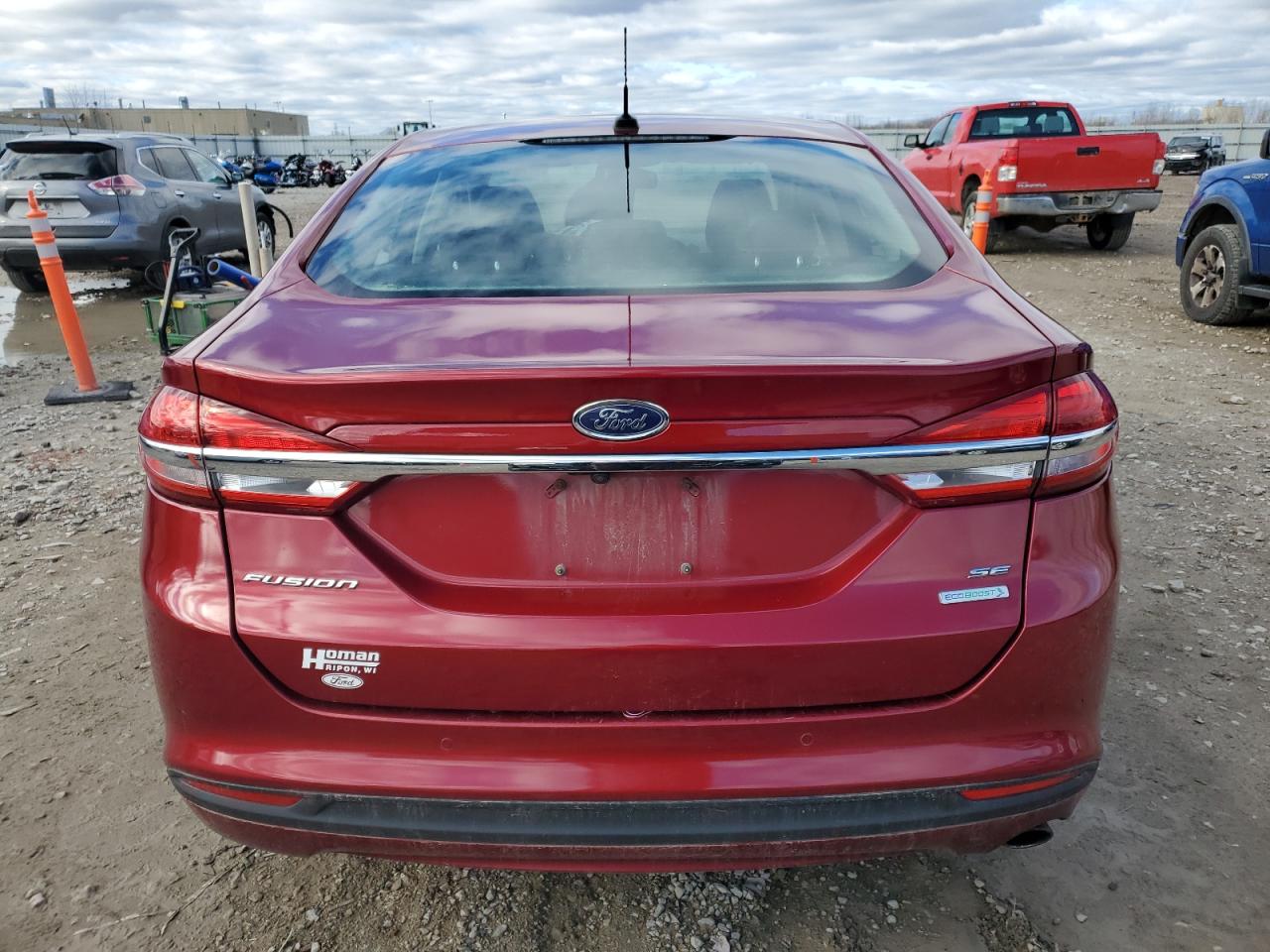 Lot #3028632924 2017 FORD FUSION SE