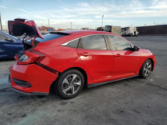 HONDA CIVIC LX 2019 red  gas 2HGFC2F68KH507012 photo #4