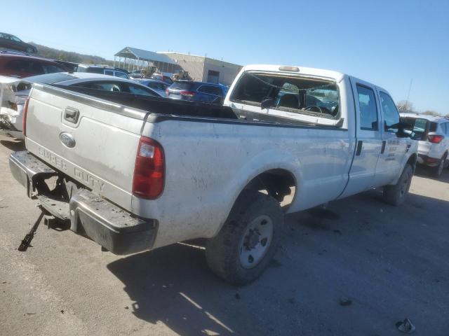 FORD F250 SUPER 2009 white crew pic diesel 1FTSW21R59EA37254 photo #4