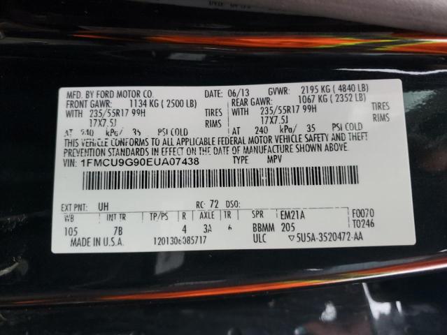 2014 FORD ESCAPE SE - 1FMCU9G90EUA07438
