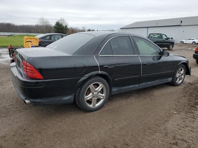 LINCOLN LS 2002 black  gas 1LNHM87A92Y698418 photo #4