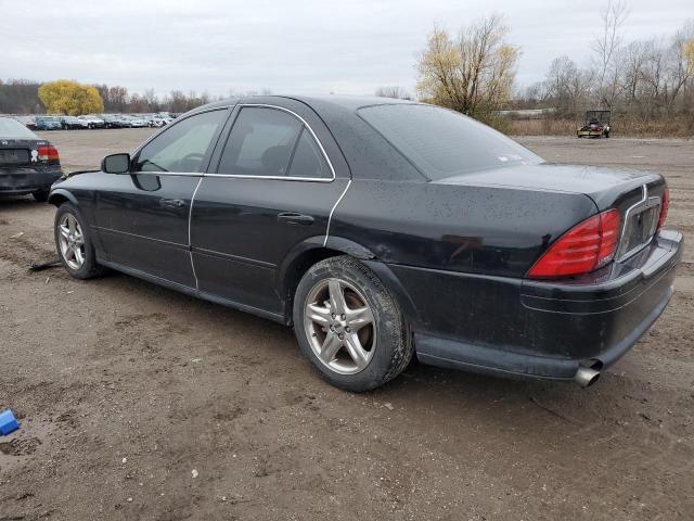 LINCOLN LS 2002 black  gas 1LNHM87A92Y698418 photo #3