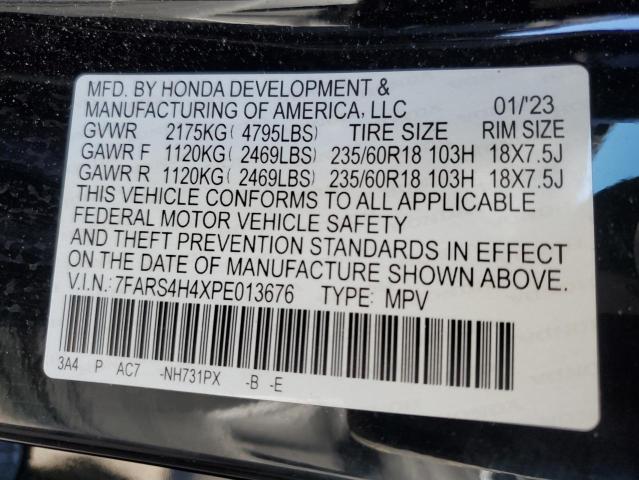 2023 HONDA CR-V EX - 7FARS4H4XPE013676