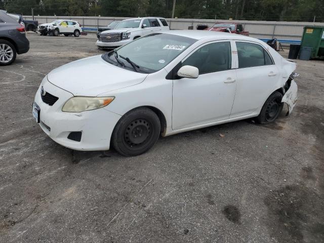 TOYOTA COROLLA BA 2009 white  gas JTDBL40E899021156 photo #1