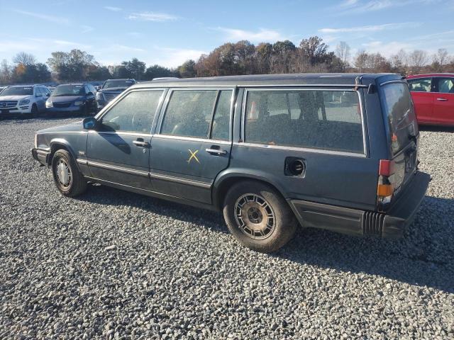 VOLVO 740 GLE 1988 green  gas YV1FX8855J1173443 photo #3