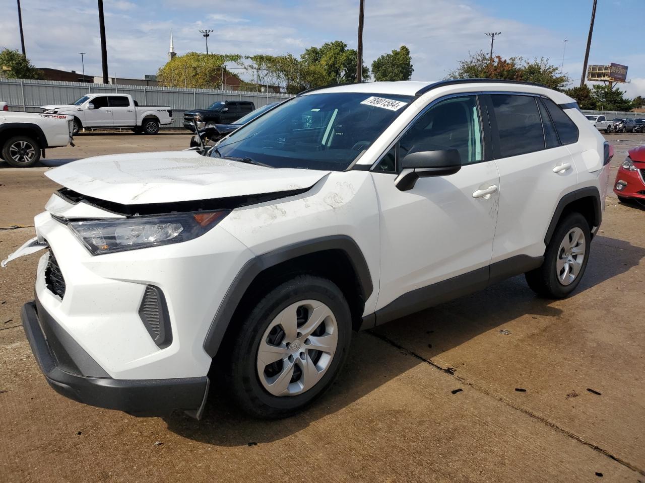 Lot #2970091292 2021 TOYOTA RAV4 LE