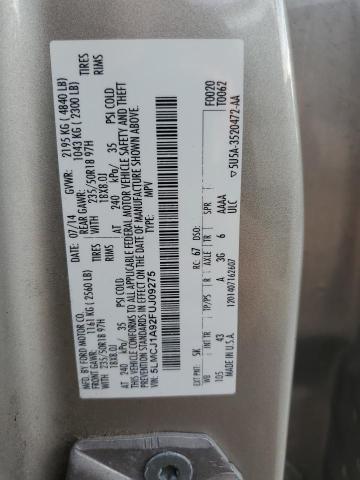 2015 LINCOLN MKC 5LMCJ1A92FUJ09275