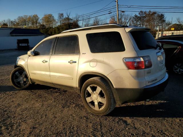 GMC ACADIA SLT 2008 white  gas 1GKER337X8J127466 photo #3