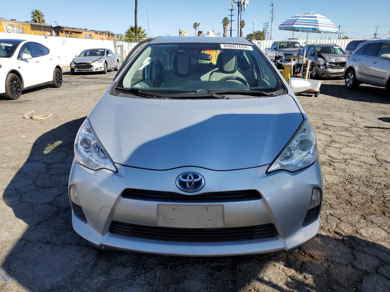 Lot #2986316216 2014 TOYOTA PRIUS C