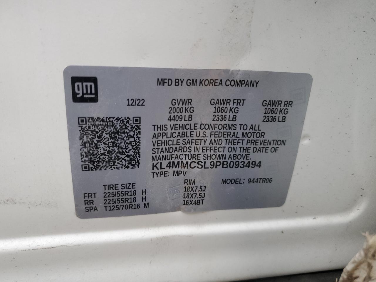 Lot #3036942736 2023 BUICK ENCORE GX