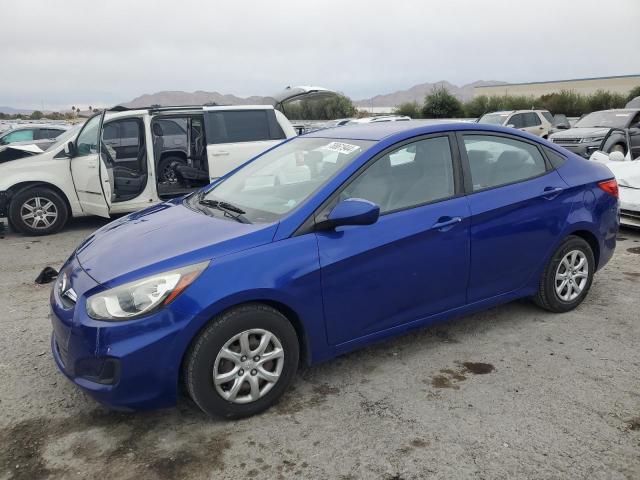 HYUNDAI ACCENT GLS 2013 blue  gas KMHCT4AE7DU543930 photo #1