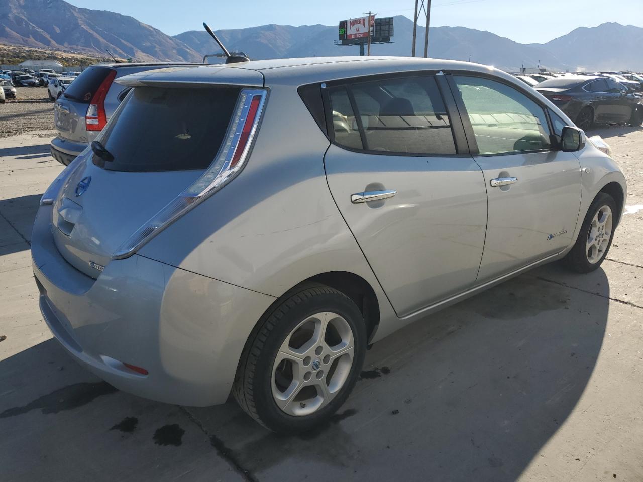 Lot #2969810277 2012 NISSAN LEAF SV