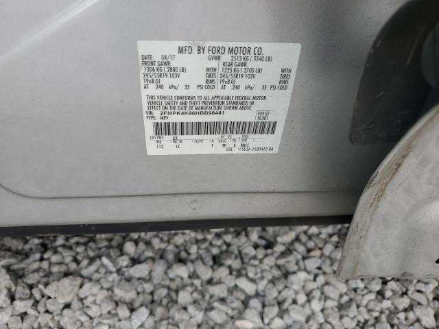 VIN 2FMPK4K96HBB98441 2017 FORD EDGE no.13