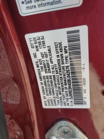 5J6RE3H45BL042676 2011 HONDA CRV