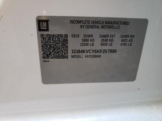 2019 CHEVROLET SILVERADO - 1GB4KVCY6KF257999