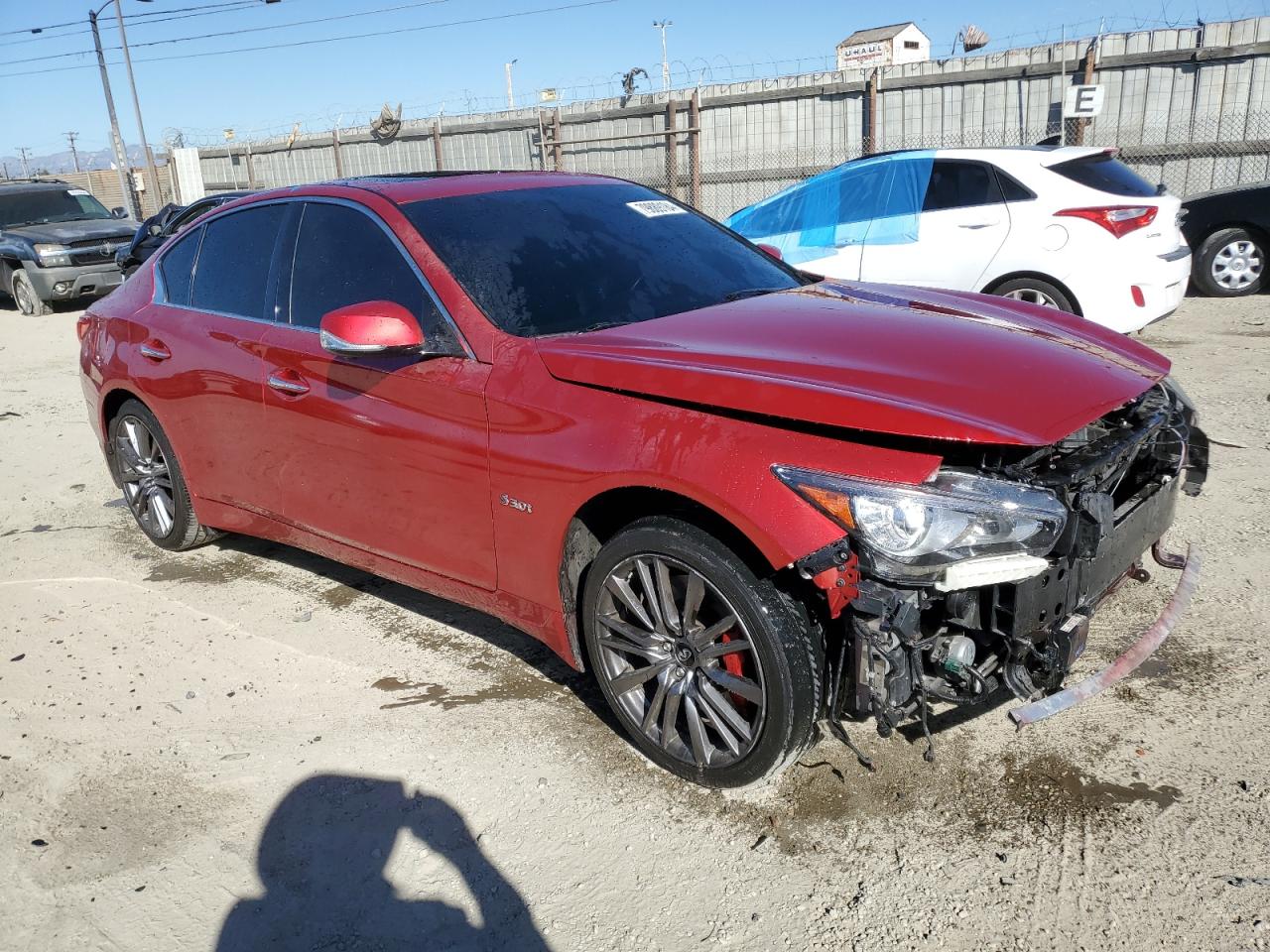 Lot #3033423086 2017 INFINITI Q50 RED SP