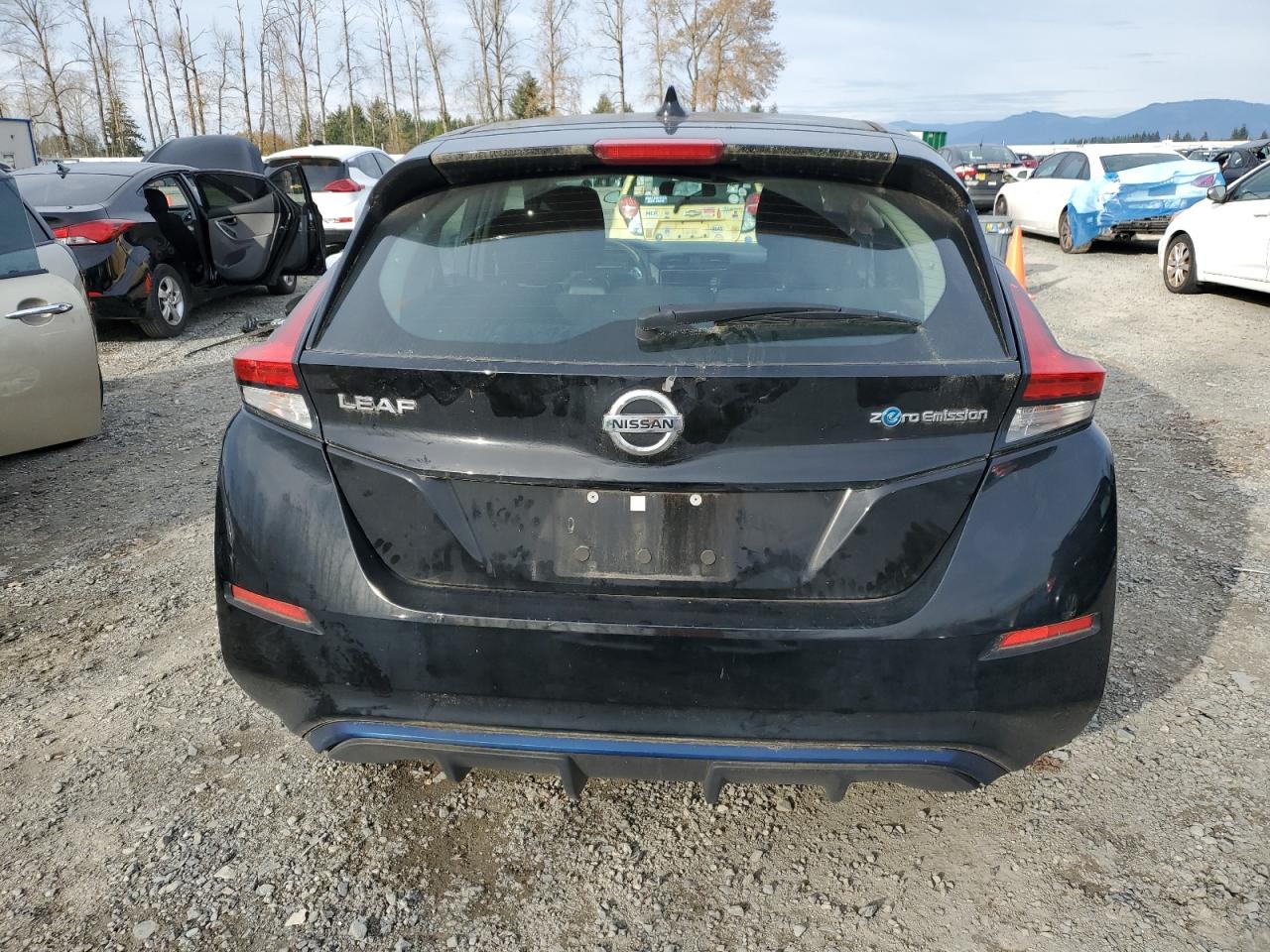 Lot #2962503803 2018 NISSAN LEAF S